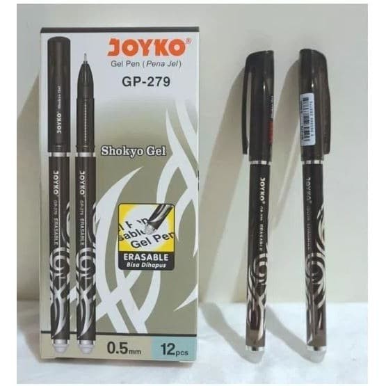 

STOK TERBATAS PULPEN / PEN GEL JOYKO SHOKYO ERASABLE GP 279 ( TINTA BISA DIHAPUS) KODE 1315