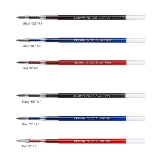 

TERBAIK ZEBRA REFILL BLEN NC 05 07 KODE 1109