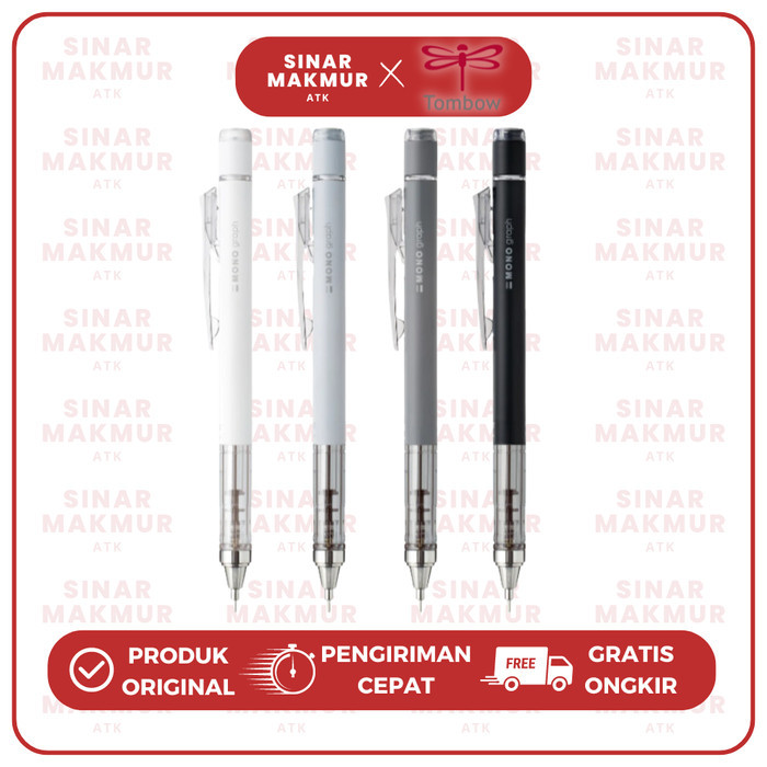 

PRODUK TERBATAS PENSIL MEKANIK/MECHANICAL PENCIL/SHAKER PENCIL MONO GRAPH GRAYSCALE 0.5MM DPA-147