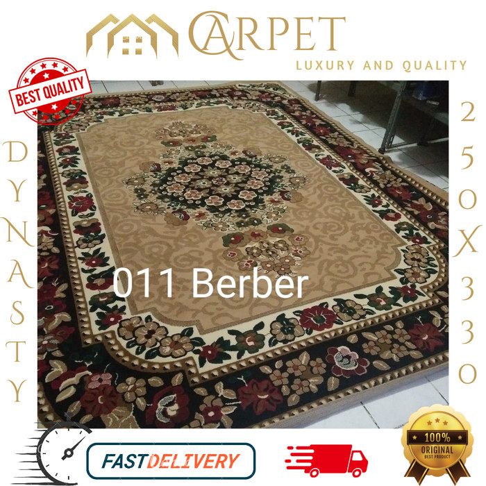 Karpet Permadani Tebal Uk 250X330 Karpet Dynasty Ukuran Jumbo Best Quality