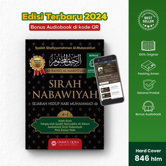 

BONUS AUDIOBOOK Sirah Nabawiyah Syaikh Shafiyurrahman Al-Mubarakfury Original Buku Islam dan Quran buku agama 2202