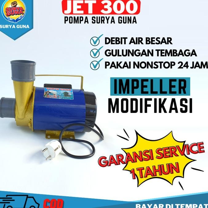 Pompa Air Modifikasi Jet 300 Pompa Air Kolam Ikan