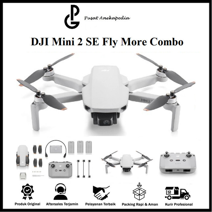 Dji Mini 2 SE Fly More Combo - Mavic Mini 2 SE Kamera Drone Original
