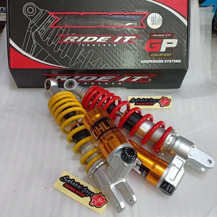 Shock Tabung Bawah Ride It Gp Rebound 330Mm Vario 125 Vario 150 Scoopy