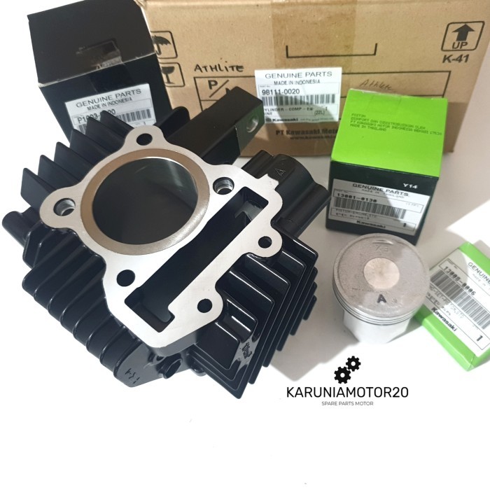 Blok Seher + Piston Ring Seher Standard Std Athlete Original Kawasaki