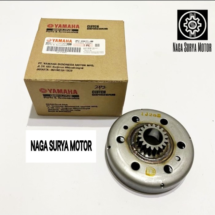 Mangkok Kampas Ganda Rumah Kopling Jupiter Z Burhan 2P2-E6611-00 Ori