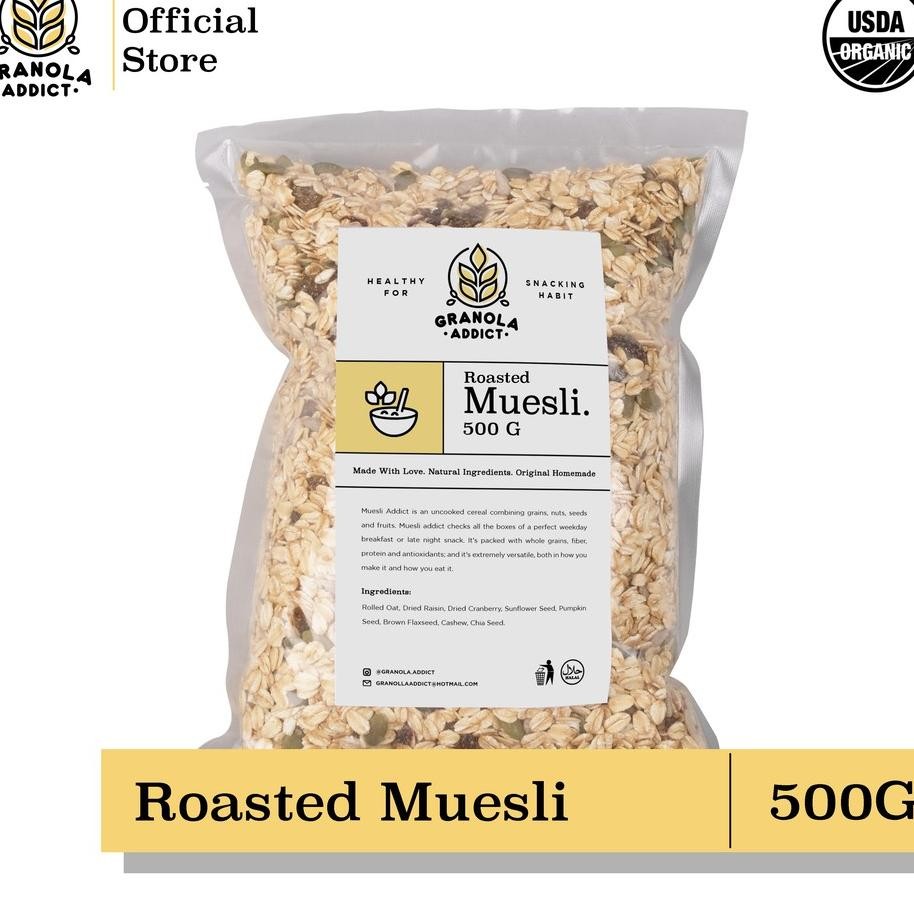 

Granola Addict Roated Mueli Fruit Eed G