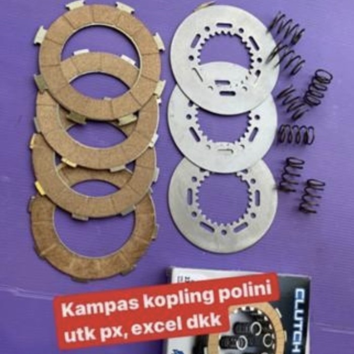 Kampas Kopling Polini Vespa Px Excel Dkk