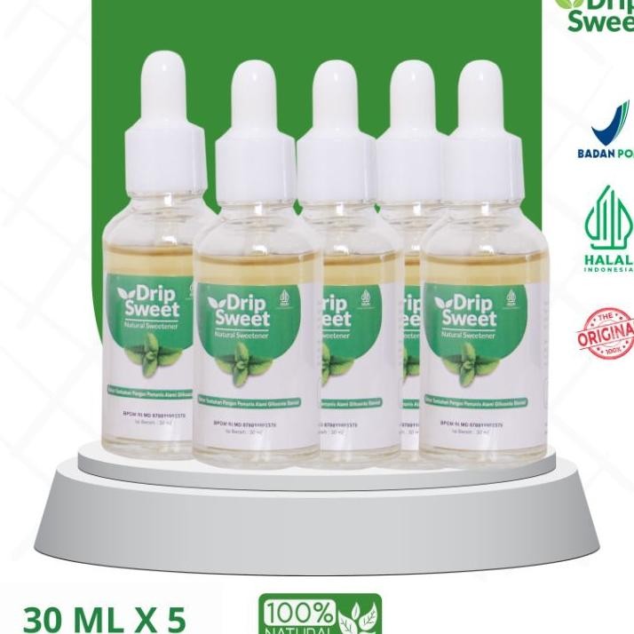 

Dripweet Gula Tevia Pemani Ala Cair 30Ml 5Pc
