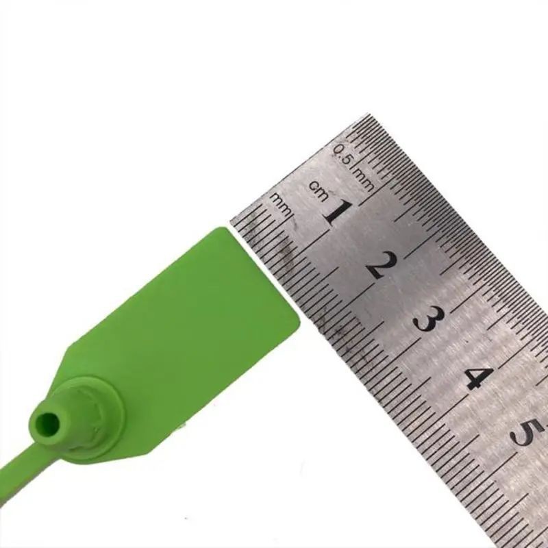 Big Sale !!! 50Pcs Segel Apar Plastik Kabel Ties Label Nama Tali Seal Apar Segel Plastik Kabel Ties