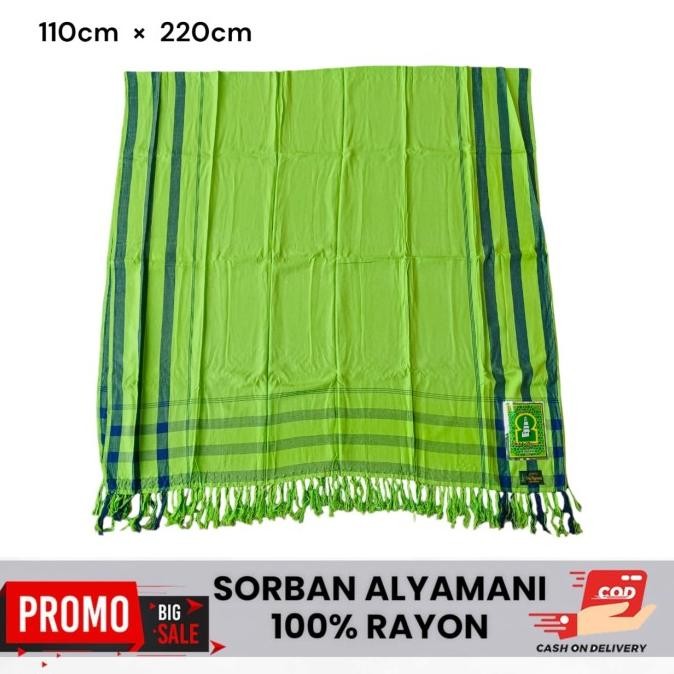 Murah Sorban Panjang Rida Alyamani Sorban Motif Terlaris