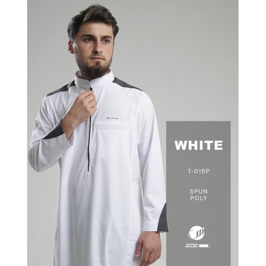 SAMASE Jubba Saudi T015P Jubah Pria Dewasa Lengan Panjang Kualitas Terbaik