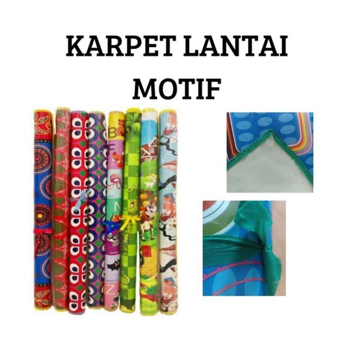 Matras Gulung Karakter* Karpet Karakter Anak* Tikar Lantai* Karpet Best Seller