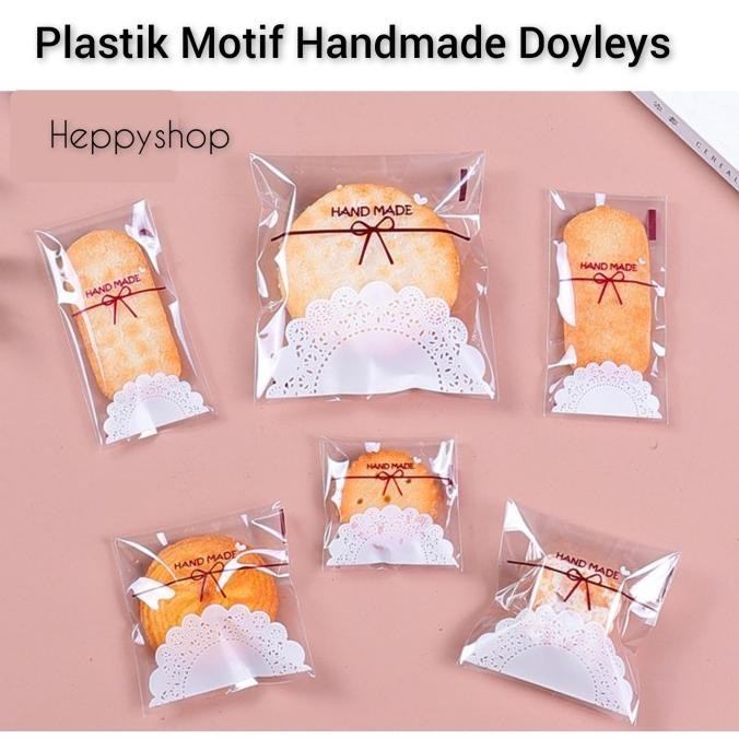 

```````] Plastik Motif Handmade Doyleys Bungkus Kantong Kue Biskuit Cookies