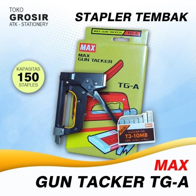

Promo STAPLER TEMBAK MAX GUN TACKER TG-A COD