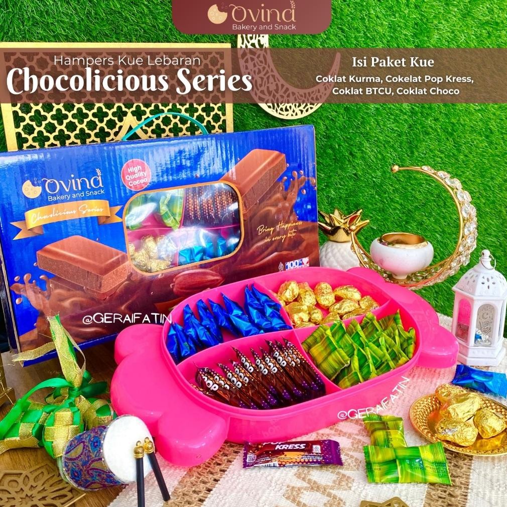 

sd-5 GERAIFATIN!!! PAKET LOLITA PAKET KUE LEBARAN 2025 / OVINA COKLAT BEST SELLER Original