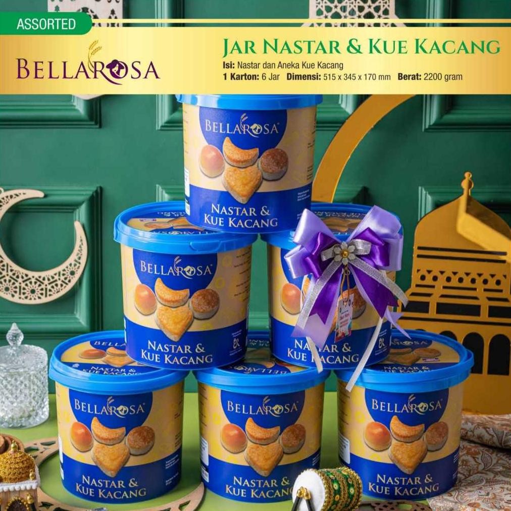 

yui-7 Bellarosa Waffletime Nastar & Kue KACANG Kue kering Kue Lebaran Idul Fitri Murah Termurah