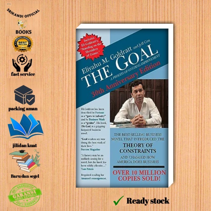 

Most Whised For _versi Eng/Indo_*the goal: a process of ongoing improvement by eliyahu M.goldratt
