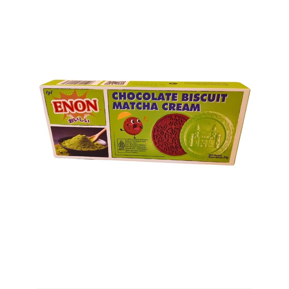 

ENON CHOCOLATE BISCUIT MATCHA CREAM KTK 84 GR 8997241922531