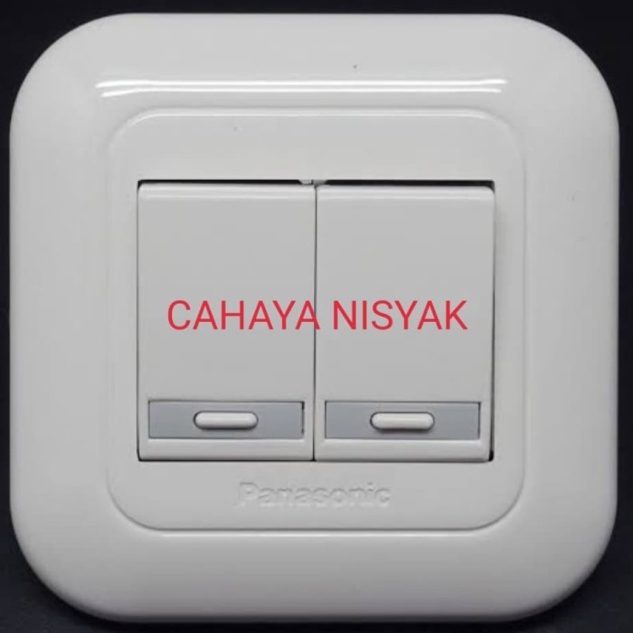 TERLARIS SAKLAR SERI PANASONIC SAKLAR GANDA