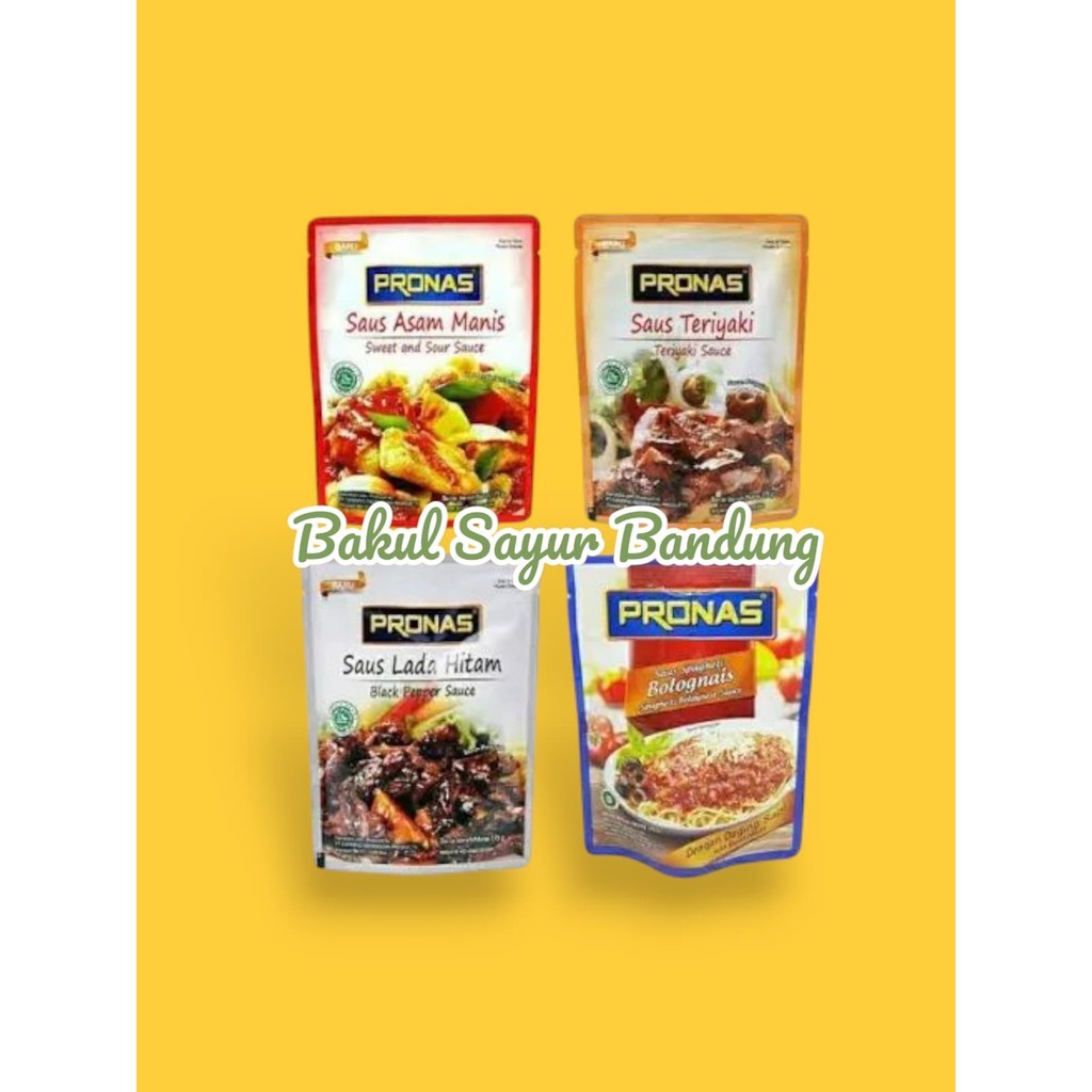 

Saus Pronas All Varian - Bakul Sayur Bandung