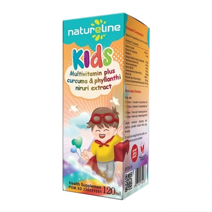 NATURELINE KIDS MULTIVITAMIN 120 ML / MULTIVITAMIN