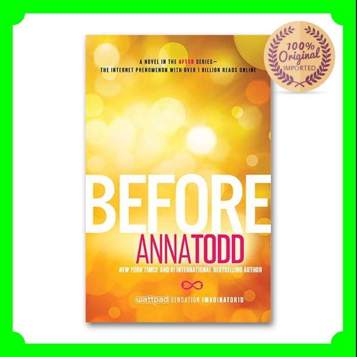 

TERBARU! Buku Import Anna Todd : Before