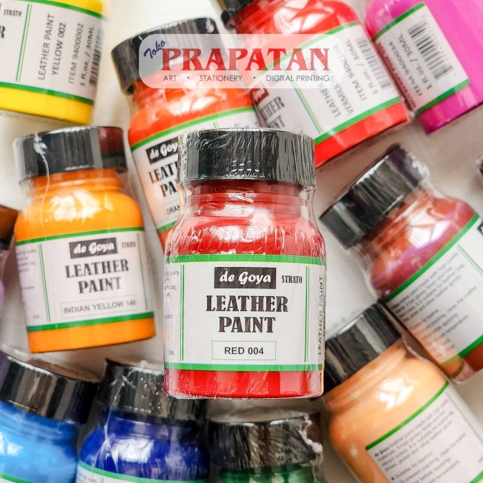 

TERBARU De Goya Leather Paint 30ml / Cat Kulit BISA GRAB!