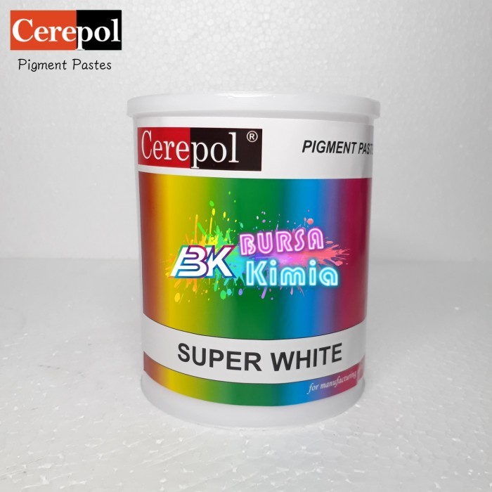 

TERBARU Pigment Pewarna Resin/Cat Resin/ Fiberglass Cerepol Super White PROMO!