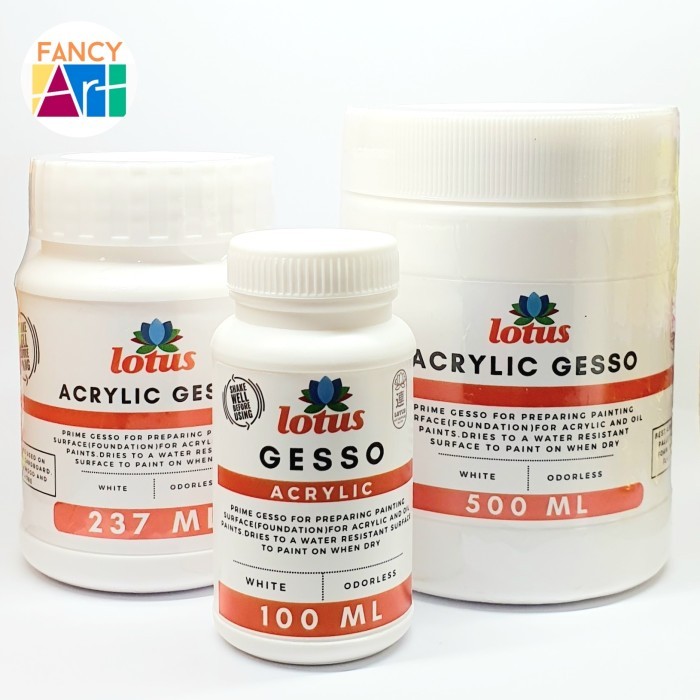 

TERBARU Lotus Acrylic Decoupage White Gesso 237ml BISA GOSEND!