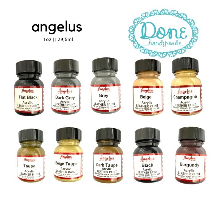 

TERBARU Leather paint angelus cat kulit acrylic paint fabric paint canvas blc BISA GRAB!