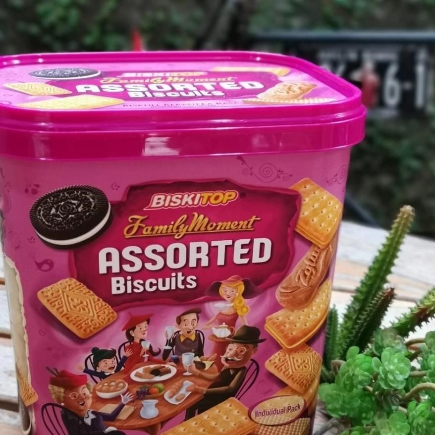 

Best Seller Biskitop Family Moment 600gr /Biscuit Kaleng Lebaran/ Kue Lebaran Viral