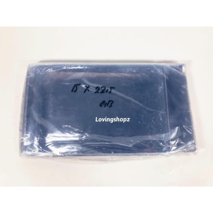 

Plastik Dokumen 15 X 22,5 cm, plastik dokumen A5 per 50 lembar