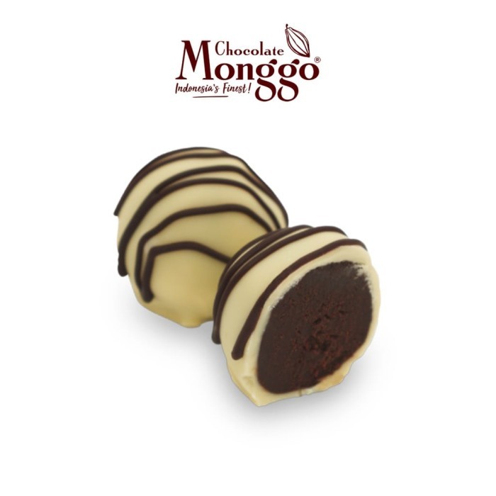 

Ready Mix Truffle Dark Cokelat & White Coffee 5pcs Chocolate Monggo
