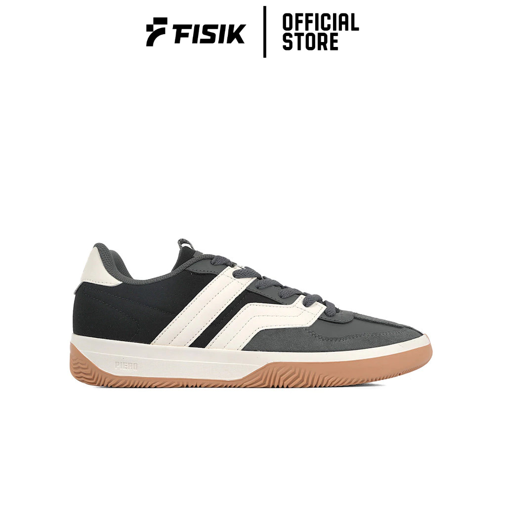 PIERO SEPATU SNEAKERS PRIA DBR SHADOW BLACK GUM PIE1000006