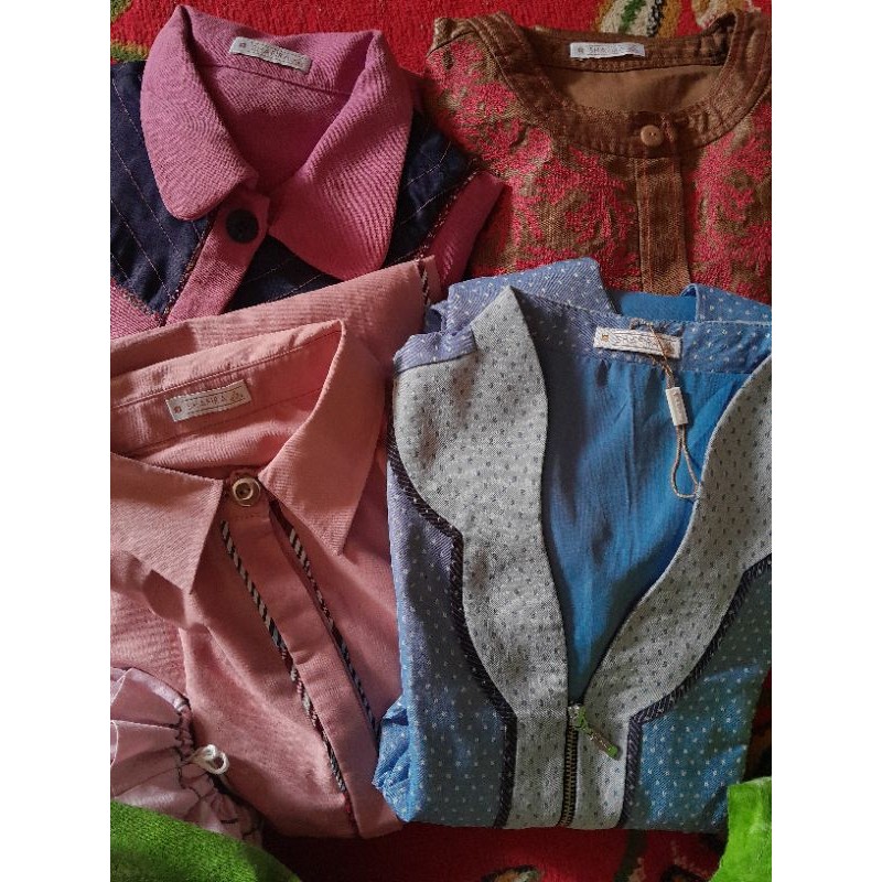 Preloved tunik shafira | preloved cardigan | preloved atasan