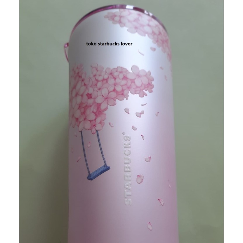 Starbucks Corkcicle Tumbler Stainless 450 ml Pearlized Sakura