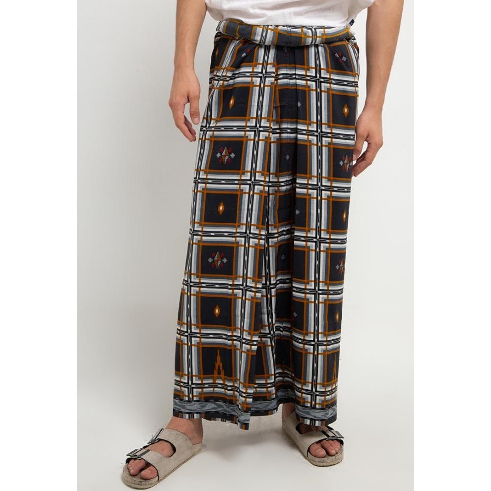 Terjangkau Adikusuma Sarung Batik Pria Motif Samarinda Wangi - Random