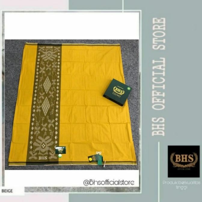 Terjangkau Sarung Bhs Cosmo Polos Kuning Gold Bhs Offecial Store