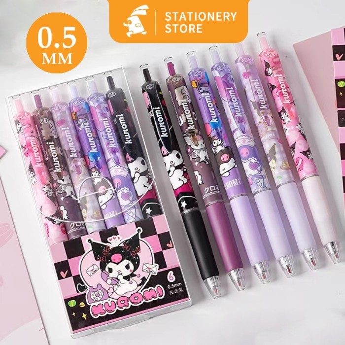 

TERBAIK PULPEN/GELPEN KUROMI MODEL CETEK KLIK SANRIO PENA-RABBIT STATIONERY KODE 1026