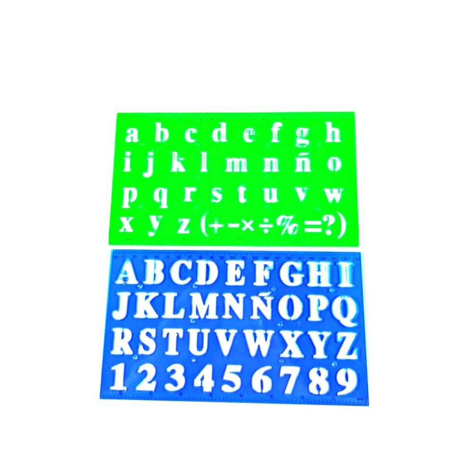 

NEW PENGGARIS GAMBAR BENTUK HURUF DAN ANGKA 2 PCS KODE 1121