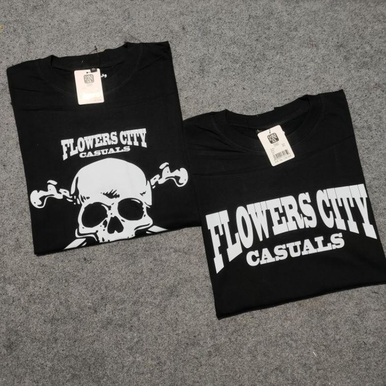 Promo Kaos Flowers City Casual Kaos Bobotoh L Kaos School Kaos Persib