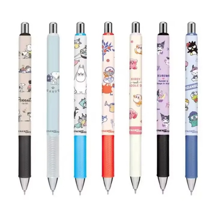 

MURAH PENTEL ENERGEL SNOOPY MOOMIN SANRIO 0.5MM GEL INK PEN LIMITED EDITION KODE 231