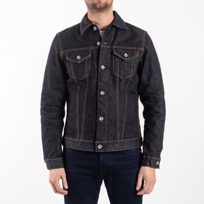 Iron Heart 14oz Indigo Selvage Type III Denim Jacket
