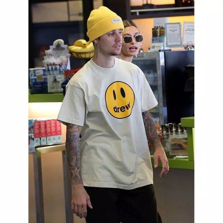 Promo Kaos Drew Justin Bieber Kaos Artis Justin Bieber Kaos Branded