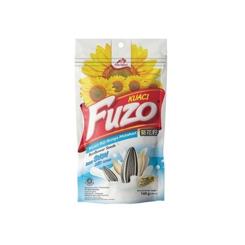 

Dua Kelinci Fuzo Kuaci Rs Susu 140Gr/Pcs