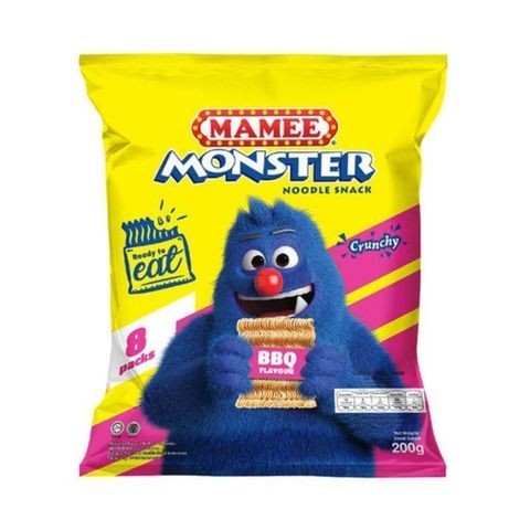 

Mamee Monster Bbq Snack Mie 200Gr/Pcs