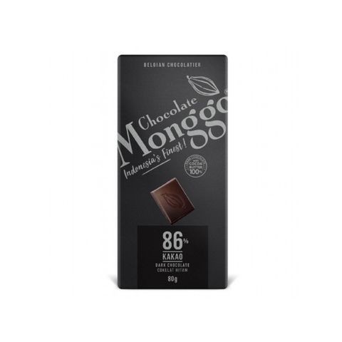 

Monggo Dark 86% Of Cocoa 80G/Pack