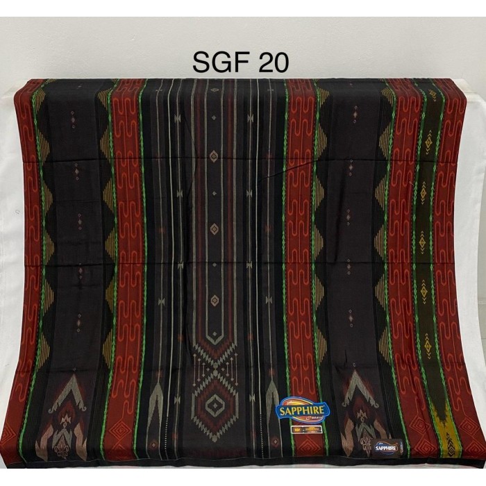 sarung sapphire jacquard & sapphire songket