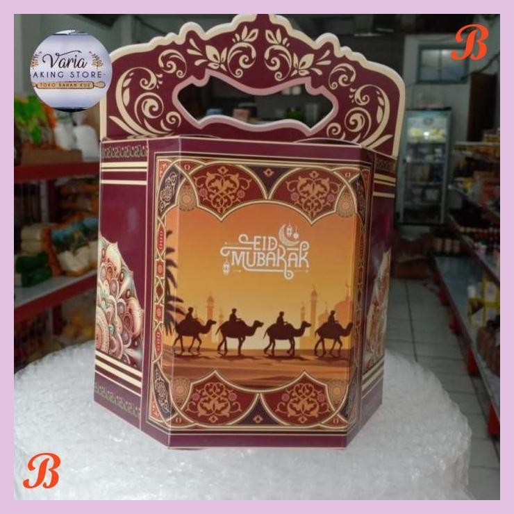 

| VRB | DUS LEBARAN 2 TOPLES 14 X 14 HAMPERS KOTAK HAMPER BINGKUSAN IDUL FITRI